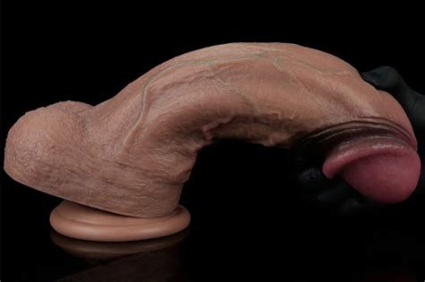 Buy Inches Giant Thick Xxl Dual Density Silicone Realistic Dildo With Hyper Realistic Veins
