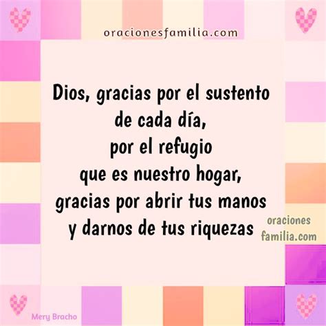 Gracias por tus bendiciones para mi familia Señor Acción de Gracias a