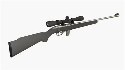 3d Mossberg 802 Plinkster Model Turbosquid 1497106