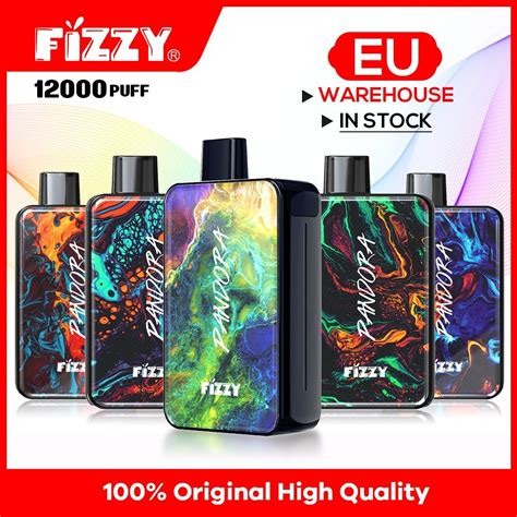 Newest Fizzy Pandora Puff Disposable Vape Pod Digital Screen Eu