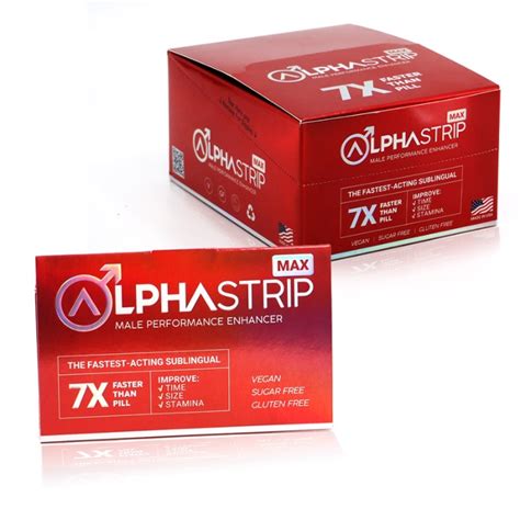 Alphastrip 72 Male Performance Enhancer Pack Of 24 Online Warehouse