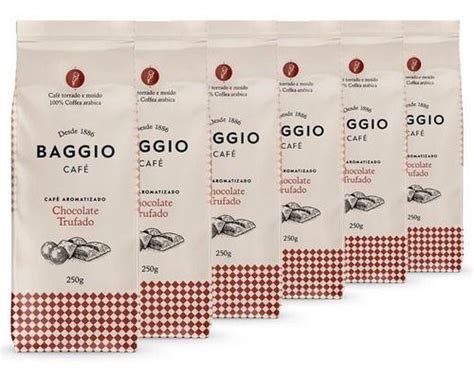 Pacotes Caf P Baggio Aromatizado Chocolate Trufado Caf