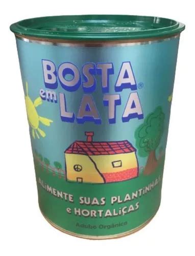 Adubo Org Nico Bosta Em Lata Plantas E Hortali As Lata G