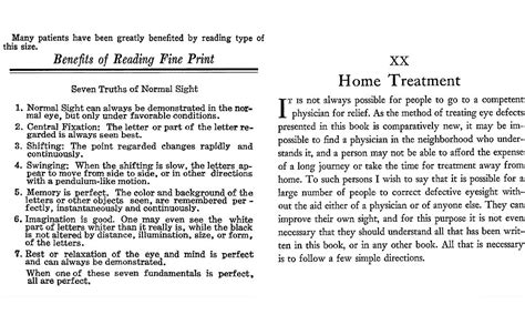 The Bates Method For Better Eyesight Without Glasses Bates Md Dr