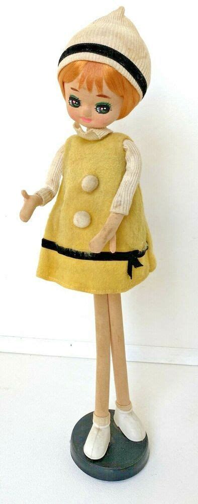 Vintage Dakin Dream Doll Dolls 1960 S Mod Big Eye Pose Able Doll Japan 15 Tall Rdakinco Doll