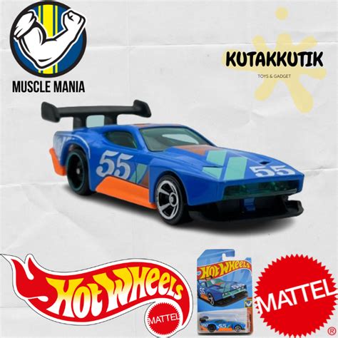 Hot Wheels Mobil Balap Count Muscula Biru No Muscle Mania Lazada Indonesia