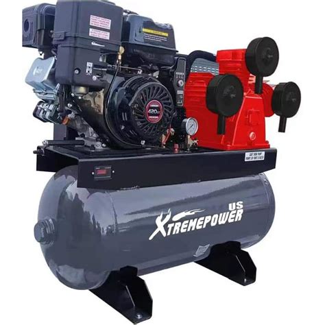 XtremepowerUS 30 Gal 125 PSI Maximum Pressure Heavy Duty 13HP Gas