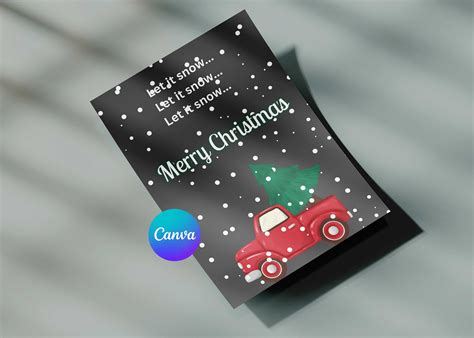 canva christmas card 10