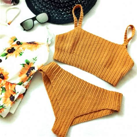 Free Crochet Bikini Patterns For Summer Made From Yarn