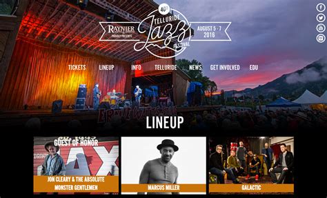 Telluride Jazz Festival 2016 on Behance