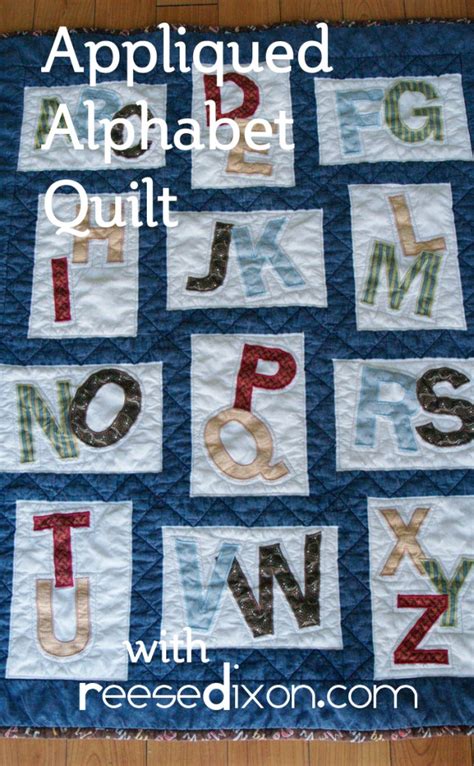 Atti's Alphabet Quilt - Reese Dixon