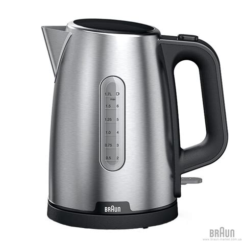 Чайник Braun WK 1500 Black. Купить в официальном магазине Braun Украина.