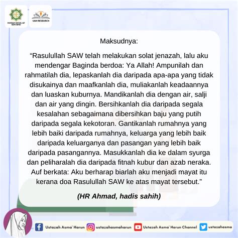 panduan lengkap solat jenazah lelaki niat  doa  hikmah solat
