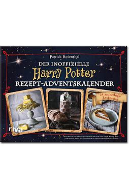 Der Inoffizielle Harry Potter Rezept Adventskalender Kalender World