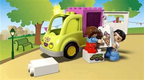 LEGO DUPLO - 10586 Фургон с мороженым - YouTube Lego Duplo, Gelato ...