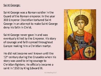 Saint George S Day Power Point History Holiday Facts April 23