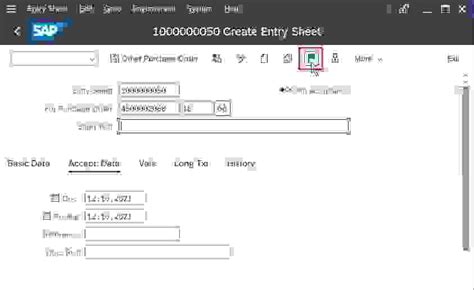 How to Create Service Entry Sheet?