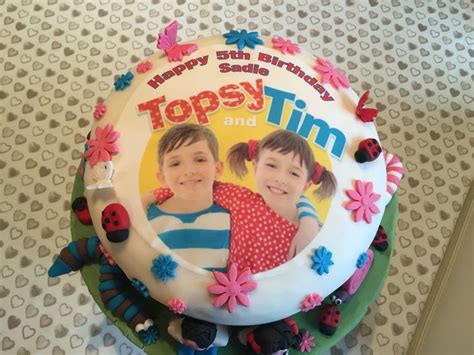 Topsy and Tim Birthday Cake | Birthday cake, Cake, Birthday