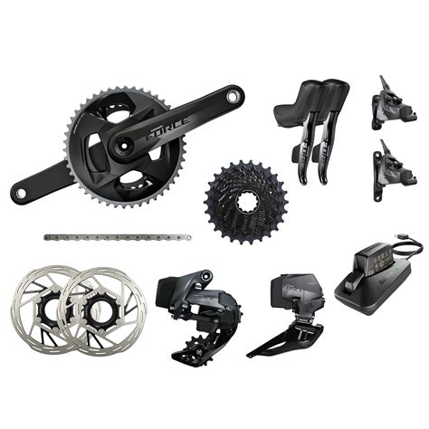 Grupo Sram Force ETap AXS HRD Flat Mount DUB 2x12V LordGun Tienda De