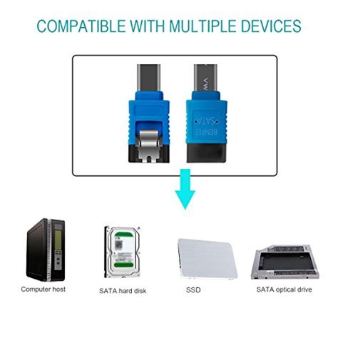 Benfei Sata Cable Iii Sata Cable Iii 6gbps Straight Hdd Sdd Data Cable