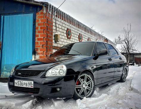 Черная Лада Приора хэтчбек (Lada Priora) 60 фото — LadaBlack.Ru