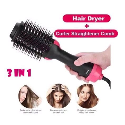 Jual ONE STEP HOT AIR BRUSH HAIR DRYER PENGERING RAMBUT HAIRDRYER SISIR 3IN1styler Tik Tok