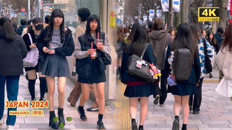 4k hdr japan travel 2024 Walk in Harajuku原宿Tokyo japan Relaxing