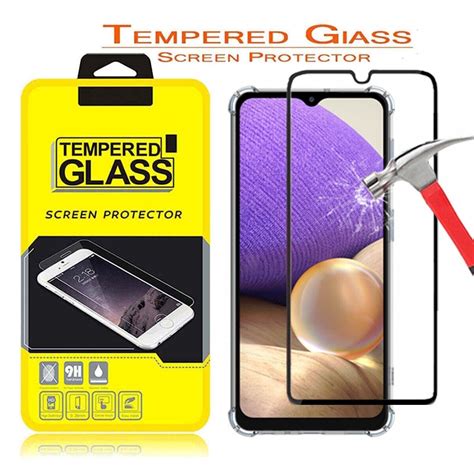 For Samsung Galaxy A03sa13a14a15a54 5g Tempered Glass Screen Protector Cover Ebay