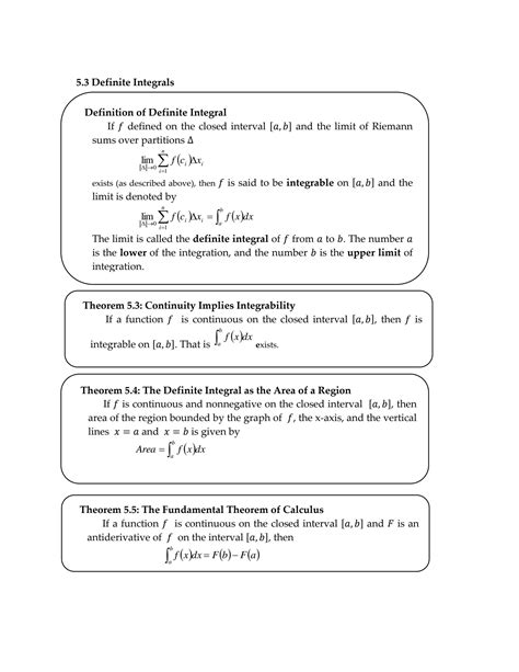 Solution Definite Integrals Studypool