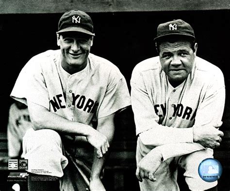 Babe Ruth And Lou Gehrig New York Yankees Photo Print For Sale