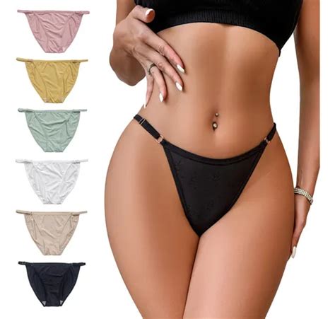 Set Pz Pantaleta Bikini Para Mujer Elegantes Y El Sticas Mercadolibre