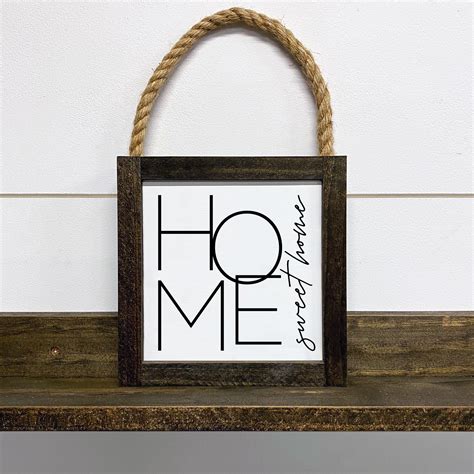 Home Sweet Home Signs Modern