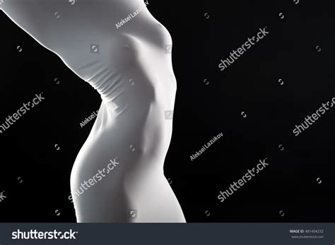 Silhouette Naked Woman Fabric Stock Photo 481404232 Shutterstock