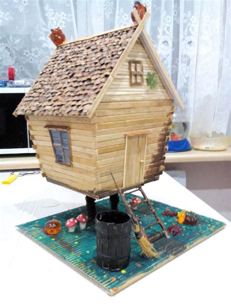 Поделка домик: фото идеи и мастер-класс создания домика при помощи ...