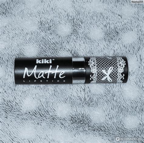 Матовая помада для губ Kiki Matte - «613 оттенок kiki Matte. Оттенок ...