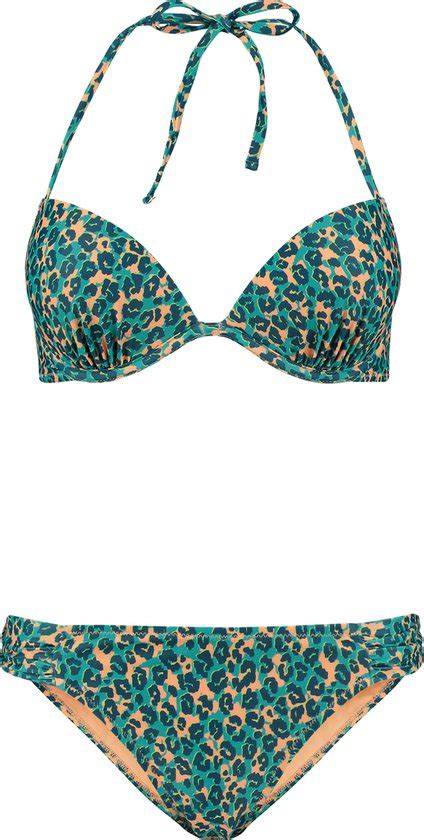 Shiwi LUCA Bikini Set TROPICAL TIGER Tropic Green Bol