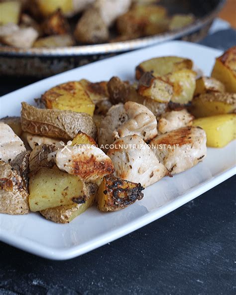 Ricetta Light Bocconcini Di Tacchino Con Le Patate Al Forno La Ricetta