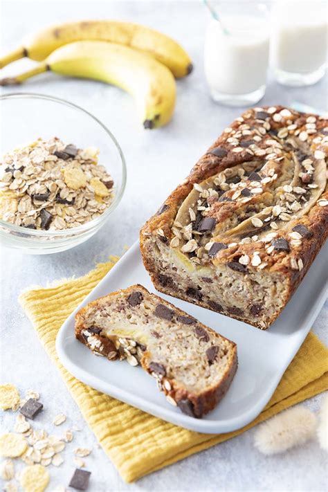 Banana Bread Au Muesli Chocolat Noir Recettes De Cuisine D Lices