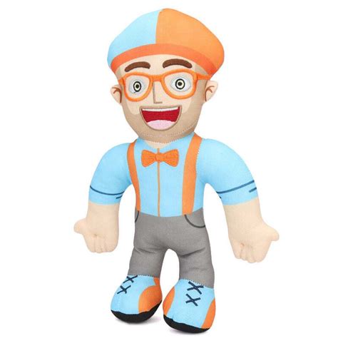 Blippi Anime Blippiing Plush Toys Soft Stuffed Baby Educational Cosplay ...