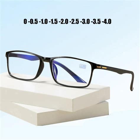 COLON TR90 Готовые очки для близорукости Легкая и удобная черная оправа ...