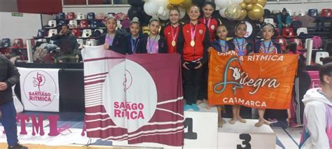 La Escuela De Gimnasia R Tmica Allegra Tuvo Un Gran Torneo En Santiago