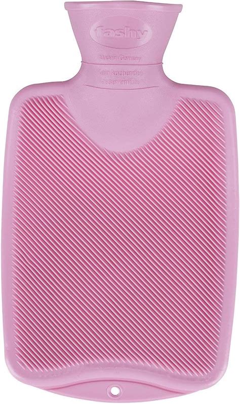 Fashy Rose Single Ribbed Hot Water Bottle Litre Amazon Co Uk Health Personal Care