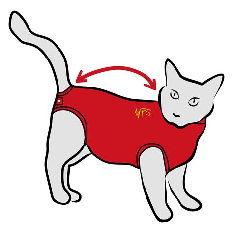 MPS MEDICAL PET SHIRT KATZE Medical Pet Shirts