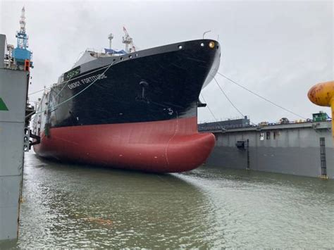 Hyundai Samho Launches Lng Carrier For Alpha Gas Vesselfinder