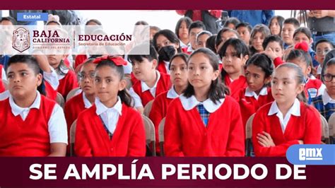 Amplian Periodo De Inscripción Para Educación Básica En El Mexicano