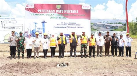 Wujudkan Ketahanan Pangan Pemprov Kalteng Bangun Rice Milling Unit