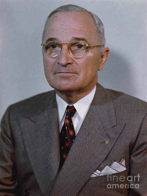 President Harry S. Truman #1 by Bettmann