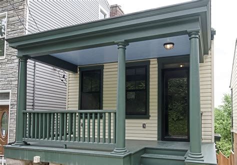 Cover Metal Porch Columns Randolph Indoor And Outdoor Design