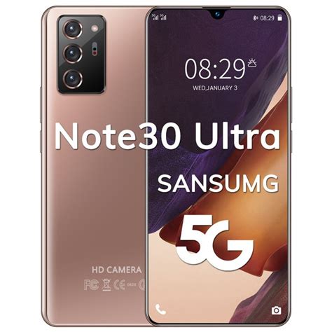 Galaxy Note 30 Ultra / note30mini 5g สมาร์ทโฟนสมาร์ทโฟนแบบเต็มหน้าจออาจ ...