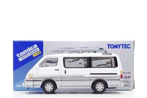 Tomica Limited Vintage Neo Toyota Hiace Wagon Super Custom G White